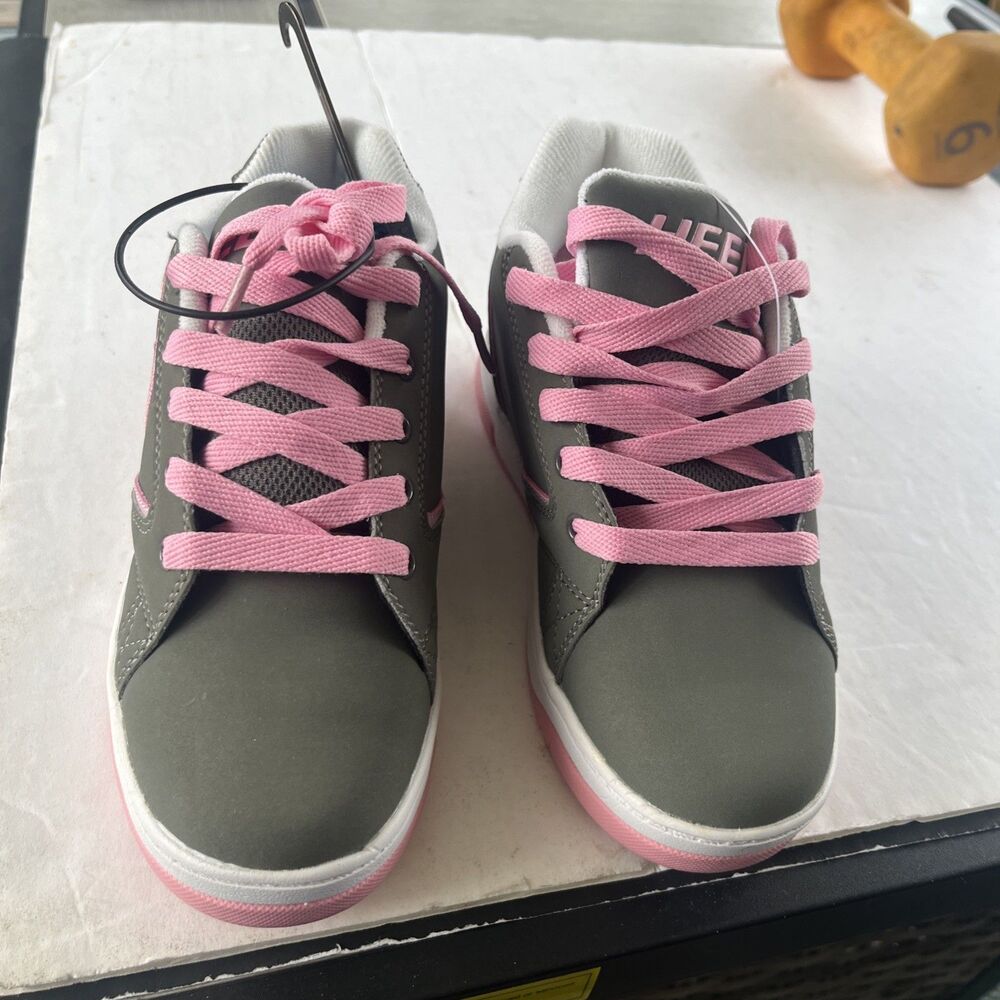 Heelys Grey And Pink Size 3y  4 Women